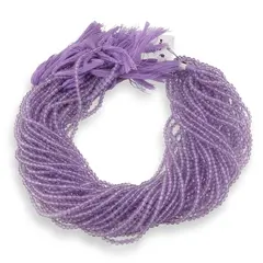 Sirag Ametist lavanda sfere fatetate 3mm, 32cm