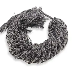 Sirag Cuart turmalinat sfere fatetate 3mm, 31-32cm
