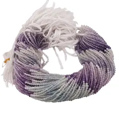 Sirag Fluorit degrade sfere fatetate 3mm, 31-32cm