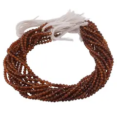 Sirag Granat Hessonit degrade sfere fatetate 4mm, 32-33cm