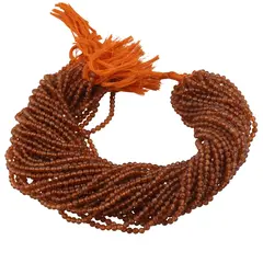 Sirag Granat hessonit sfere fatetate 3,5mm, 32-33cm