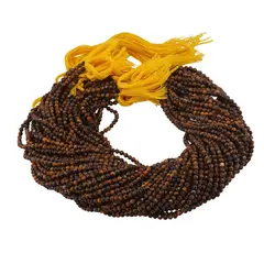 Sirag Ochi de tigru sfere fatetate 3,5mm, 31-32cm