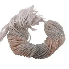 Sirag Piatra lunii degrade sfere fatetate 3mm, 32-33cm