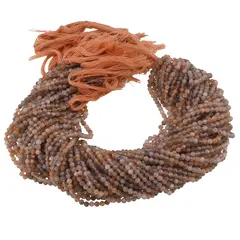 Sirag Piatra lunii gri sfere fatetate 3,5mm, 31cm