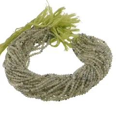Sirag Prehnit sfere fatetate 3mm, 30-31cm