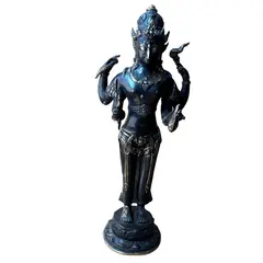 Statueta din alama Dhanvanatri