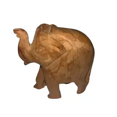 Statueta Elefant din lemn simplu