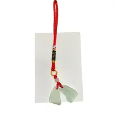 Amuleta feng shui pieptene din jad