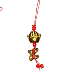 Amuleta feng shui cu doi pesti si pepita