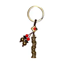 Amuleta breloc feng shui cu mantre si nod mistic