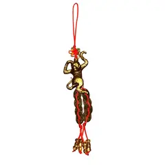 Amuleta feng shui cu Maimuta si 8 monede