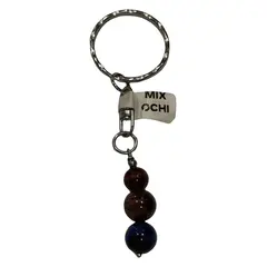 Breloc Mix ochi trei sfere, 8-10mm