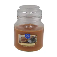 Lumanare parfumata Bispol borcan cu capac - Cinnamon-cloves