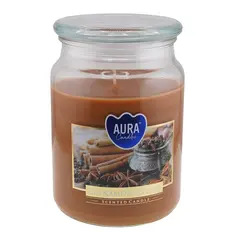 Lumanare parfumata Bispol borcan Premium line - Cinnamon-cloves