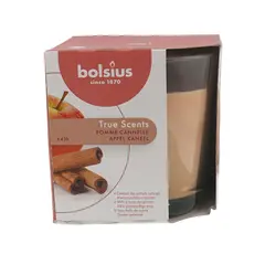 Lumanare parfumata tip borcan Bolsius -  appple cinnamon