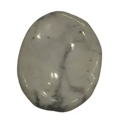 Piatra terapeutica Worry stone Howlit, 30-40mm