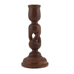 Sfesnic din lemn gravat, 14,5cm