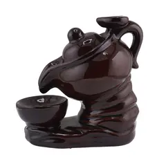 Suport ardere conuri parfumate cascada - backflow, Ceainic