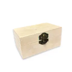 Cufar din lemn natural, 11cm