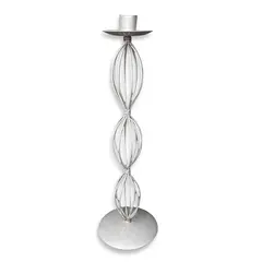 Suport lumanare spirala din metal, 35cm