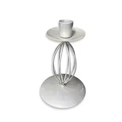 Suport lumanare spirala din metal, 15cm