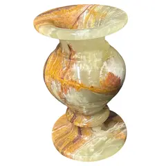 Vaza sculpata din Onix de Pakistan, 12cm