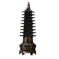 Statueta pagoda cu 9 nivele, cupru