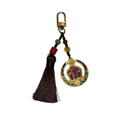 Amuleta feng shui Kalachakra Stupa cu ciucure