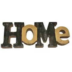Decoratiune din lemn HOME