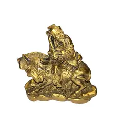 Statueta Tai Sui calare pe cal