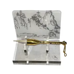 Statueta premium cei trei munti si pensula de caligrafie