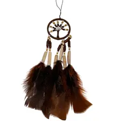 Dreamcatcher cu pomul vietii, maro