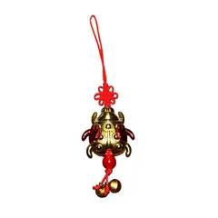 Amuleta feng shui Buburuza cu clopotei