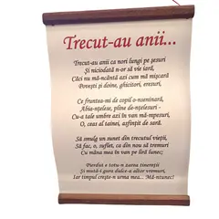 Pergament "Trecut-au anii"