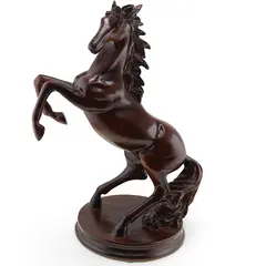 Statueta Feng Shui Calul Cabrat, simbol al puterii, curajului, victoriei si ascensiunii
