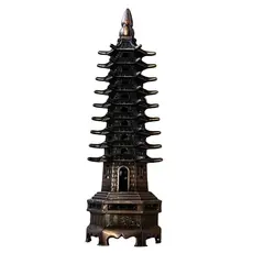Statueta pagoda cu 9 nivele, cupru