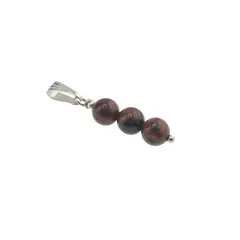 Pandantiv Obsidian Mahon sfere, 6-7mm