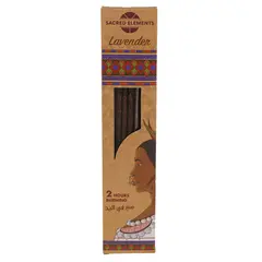 Betisoare parfumate artizanale organice Sacred Elements - Lavender 8 buc