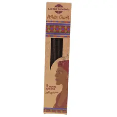 Betisoare parfumate artizanale organice Sacred Elements - White Oudh 8 buc