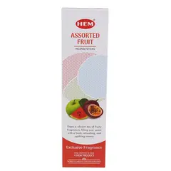 Betisoare parfumate HEM Assorted Fruit, 25g