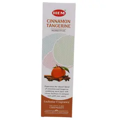 Betisoare parfumate HEM Cinnamon Tangerine, 25g