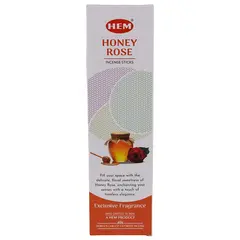 Betisoare parfumate HEM Honey Rose, 25g