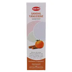 Betisoare parfumate HEM Sandal Tangerine, 25g