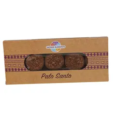 Discuri parfumate artizanale organice pentru fumigatie Sacred Elements - Palo Santo 4 buc