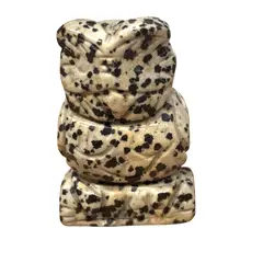 Bufnita jasp dalmatian figurina gravata 47mm