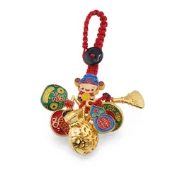 Amuleta feng shui cu opt simbouri pentru protectie si abundenta
