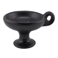 Catuie din ceramica neagra, 11cm
