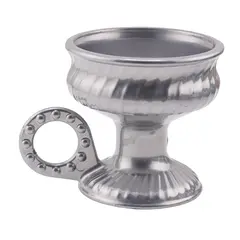 Catuie din metal argintie, 6cm