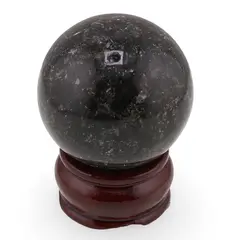 Larvikit, sfera naturala unicat, Z6