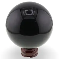 Obsidian, sfera naturala unicat, I11